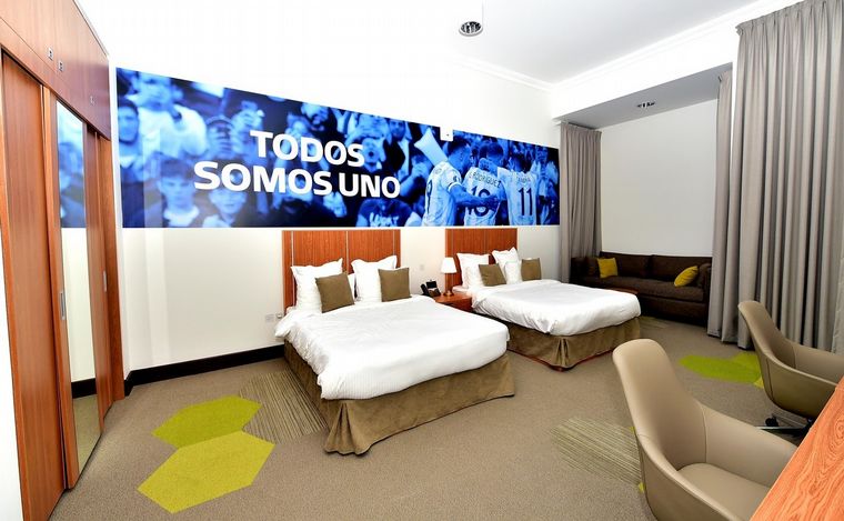 FOTO: La habitación de Messi