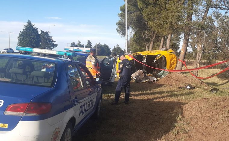 Un niño de 7 años murió en un accidente en la ruta 5 a la altura de Alta Gracia.
