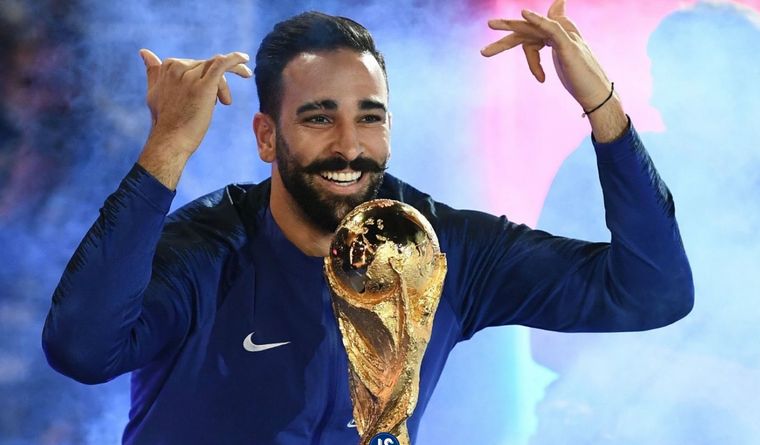 FOTO: Adil Rami estuvo en el plantel de Francia 2018