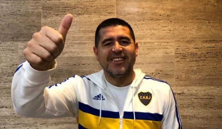 Riquelme presentó 