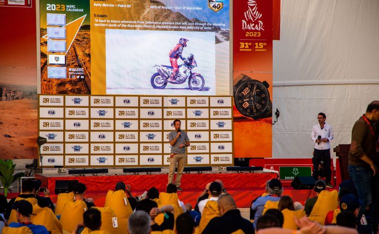 El organizador del Desafío Ruta 40 en Argentina, Pablo Eli