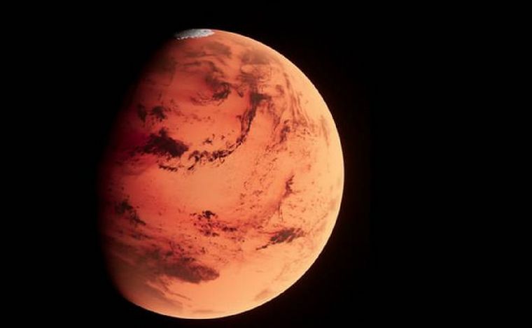 FOTO: La NASA mostró en imágenes cómo es el invierno en Marte.