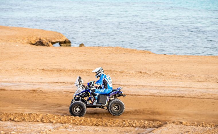 'Manu' Andújar luchó arriba y abajo del 'cuatri' para ser 4°