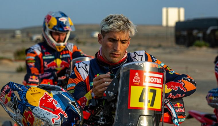 Haciendo bien las cosas con la moto y con el 'Road Book', Kevin se puso 2°