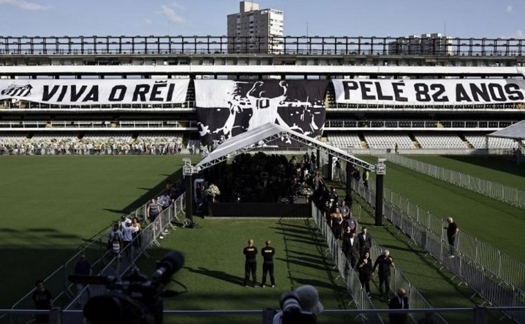 FOTO: El último adiós a Pelé.