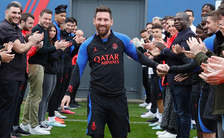 FOTO: Messi volvió con gloria al PSG.