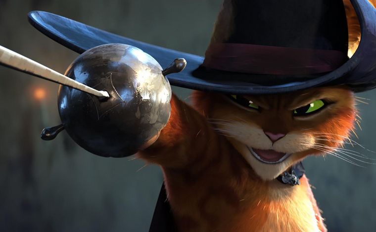 FOTO: El Gato con Botas: Aventura animada producida por DreamWorks Animation.