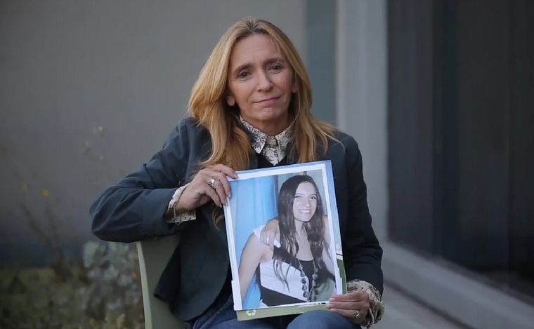 FOTO: La carta de la mamá de Ángeles Rawson a la familia de Fernando Báez Sosa. (La Nación)