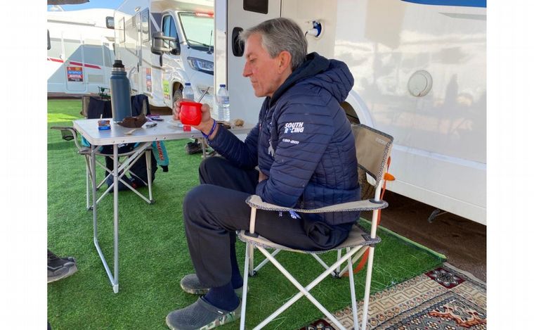 Un reflexivo Álvarez, prefirió no seguir, después del abandono