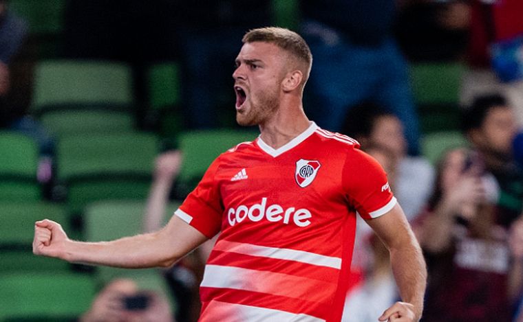 Lucas Beltrán, el autor del gol de River.