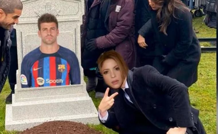 Los memes de la nueva canción de Shakira.