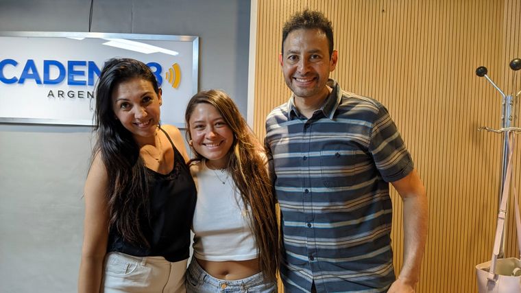 La jóven es hija del cantante de cuarteto Lisandro Márquez.