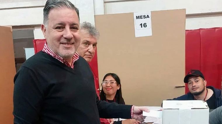 Fabián Doman es presidente de Independiente hace tres meses