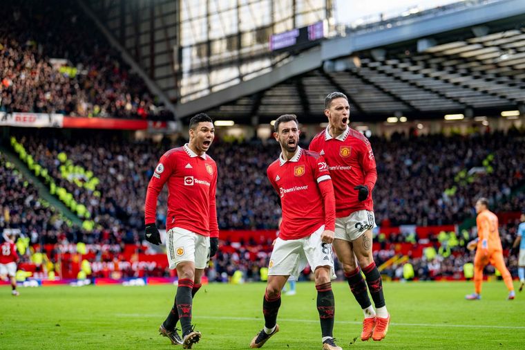 FOTO: Manchester United se impuso en el clásico de la ciudad. 