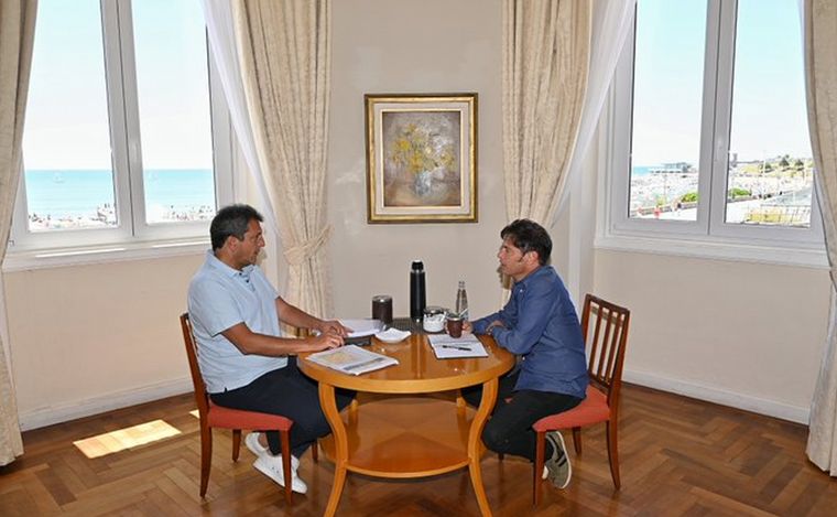 FOTO: Massa y Kicillof analizaron el recorte a la provincia tras el fallo de la Corte.