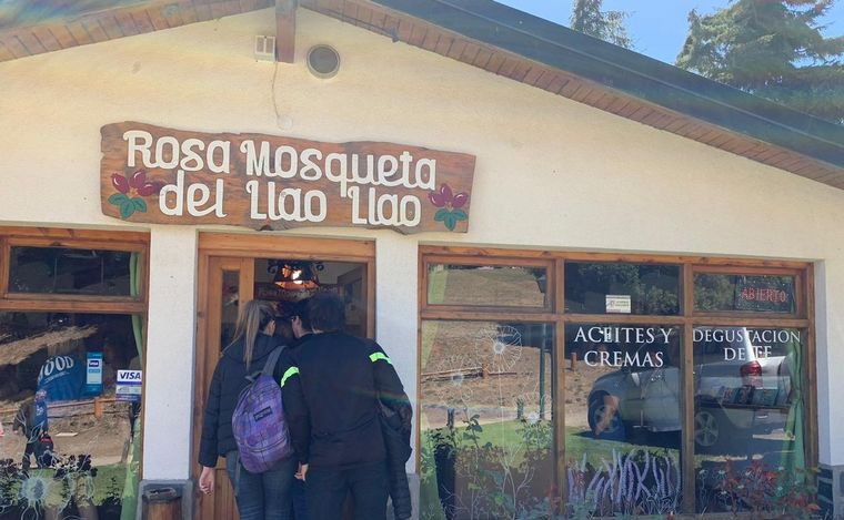 Rosa Mosqueta, una tienda de cosméticos naturales en el Llao Llao