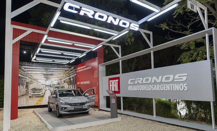 El Fiat Cronos y la Planta Ferreyra representada en Cariló