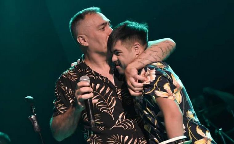 Matías cumplió su sueño de conocer al 