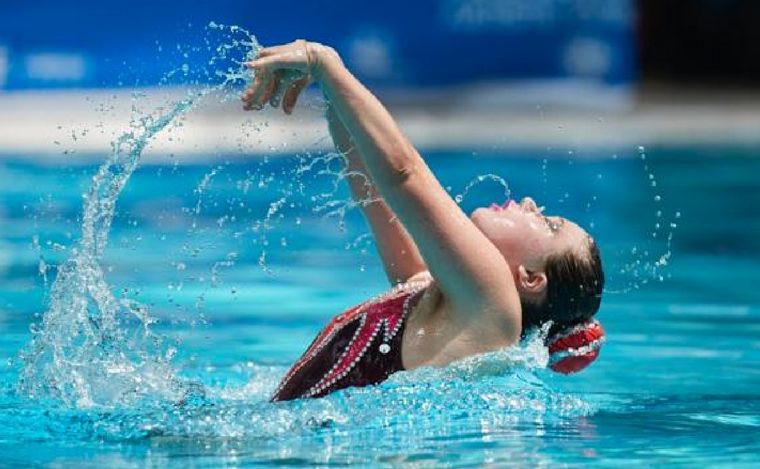 Jacinta Ranceze campeona de natación artística y elegida Princesa Disney