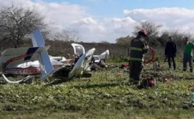 FOTO: Cinco muertos tras el robo y caída de una avioneta en Chaco.