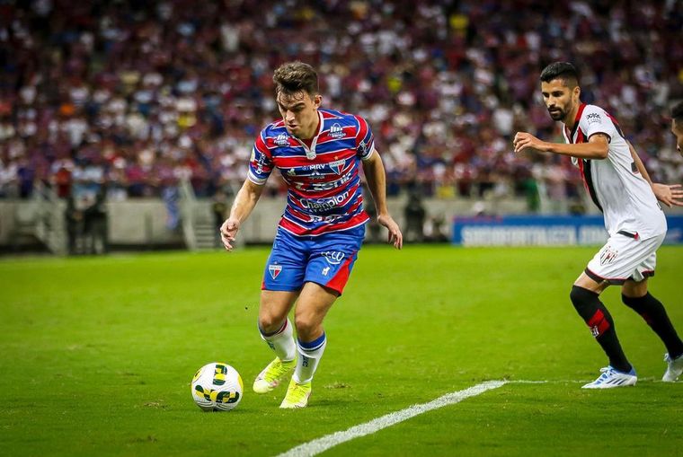 Valentín Depietri llega del Fortaleza de Brasil (Foto: @valentindepietri)