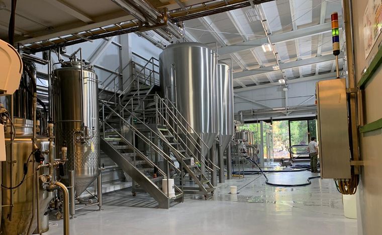 Una visita a la fábrica de cerveza Patagonia en Bariloche.