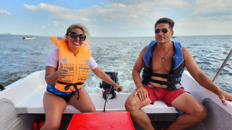 Paseo en lancha en Villa Rumipal