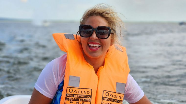 Paseo en lancha en Villa Rumipal