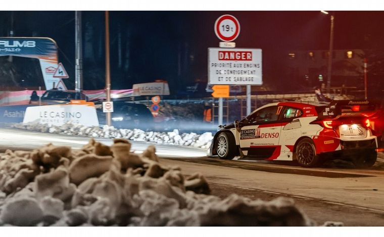 Ogier tomó buena ventaja en la noche del jueves en Montecarlo