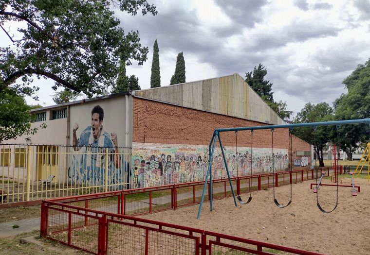 FOTO: Escuela General Las Heras, donde cursó sus estidios primarios.