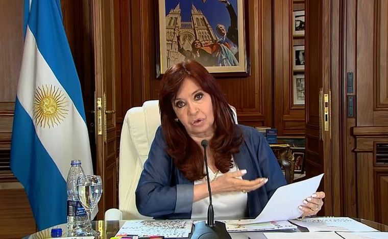 FOTO: Cristina Fernández de Kirchner.