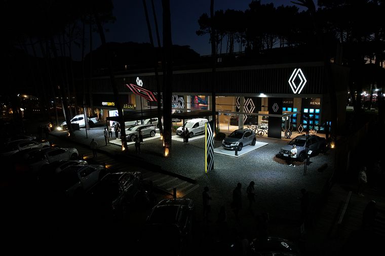 Stand de Renault Argentina en Cariló, Costa Atlántica.