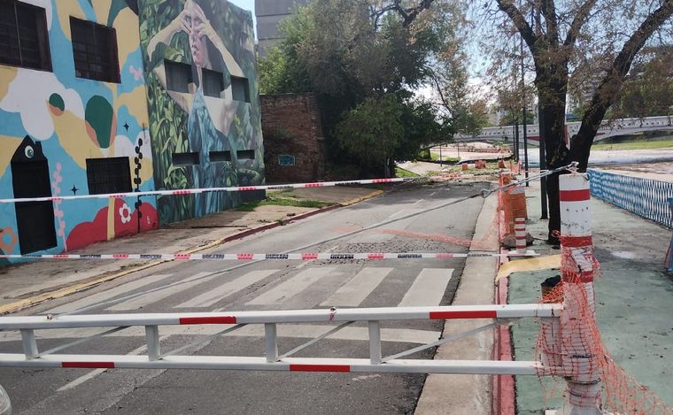 FOTO: Así quedaron las calles de Córdoba luego de la fuerte tormenta.