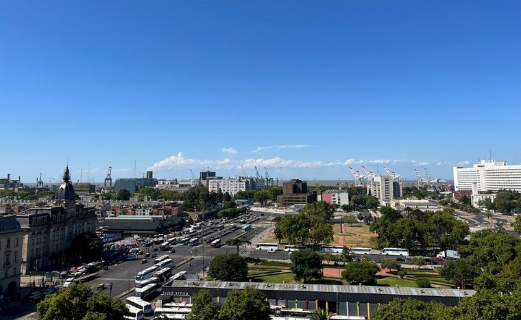 La torre Los Ingleses y su increíble mirador que permite ver Argentina y Uruguay.