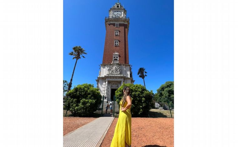 La torre Los Ingleses y su increíble mirador que permite ver Argentina y Uruguay.