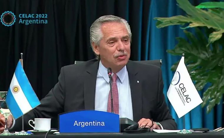 Alberto Fernández cometió un error en la inauguración de la Celac.