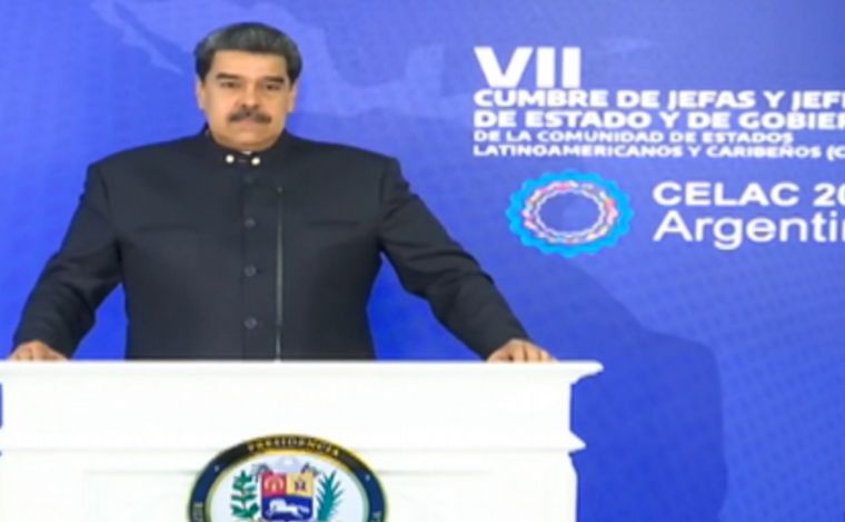 Nicolás Maduro envió un mensaje a la Cumbre de la Celac.
