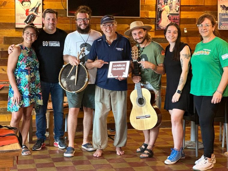 La Peñita de Orlandhiño en Achiras hizo bailar a todos