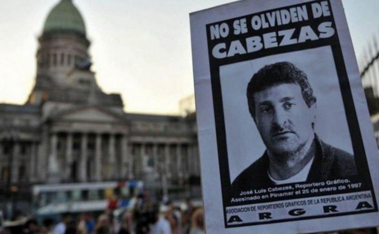 FOTO: Homenajes en todo el país por los 26 años del crimen de José Luis Cabezas.