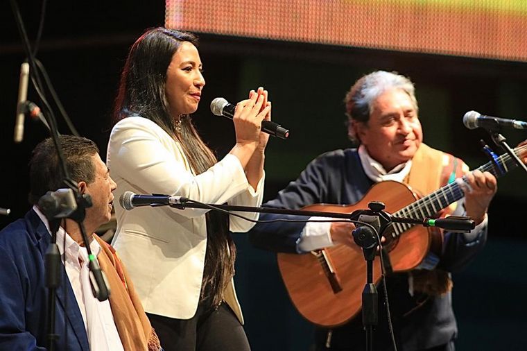 Los Manseros Santiagueños, en la quinta luna de Cosquín 