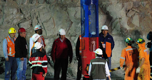 El Rescate de los mineros chilenos