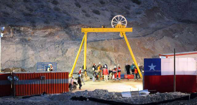 El Rescate de los mineros chilenos