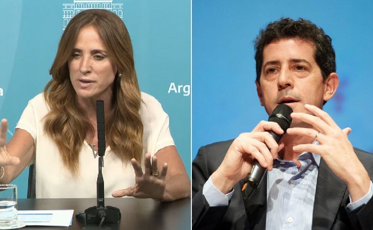 Victoria Tolosa Paz cruzó a Wado de Pedro.