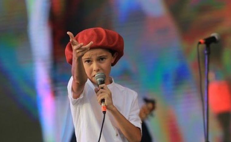 FOTO: Milo Marotti, el niño folklorista que deslumbró en Cosquín y Jesús María