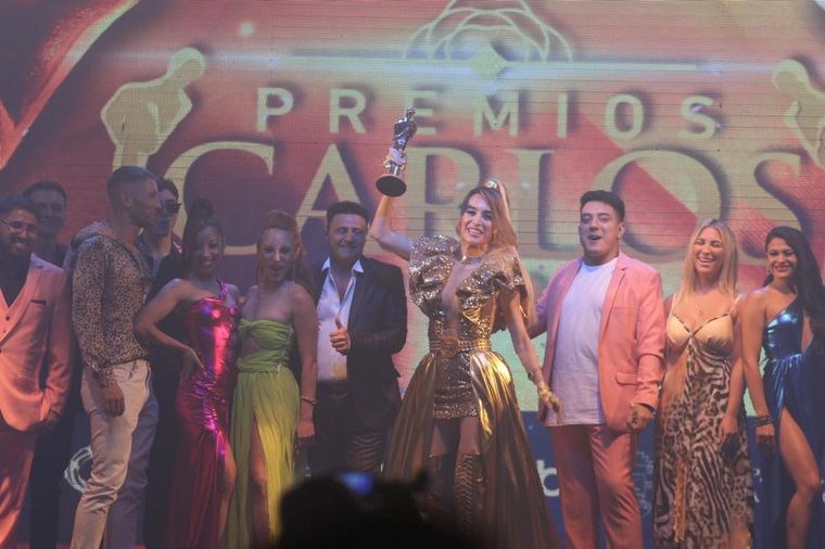 FOTO: Los festejos de los artistas en una nueva edición de los Premios Carlos