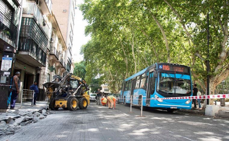 FOTO: Plan de obras, nuevos cortes en el centro de Rosario. Habrá desviós del transporte.