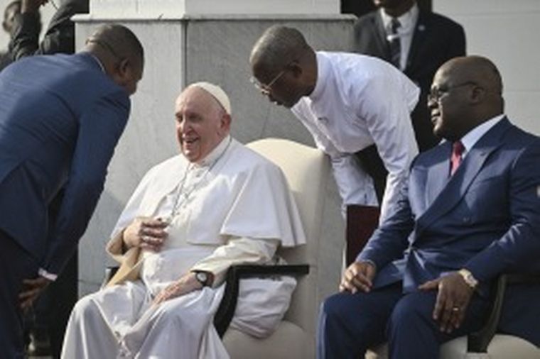 FOTO: Francisco visitará África y Sudán del Sur (Foto: Telam)