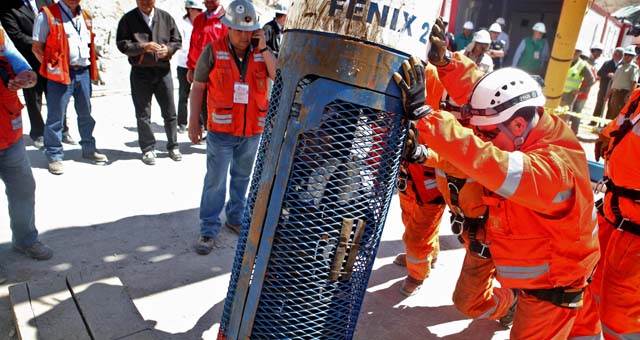El exitoso rescate de los mineros chilenos