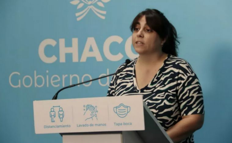 FOTO: Carolina Centeno, ministra de Salud Pública de Chaco, fue mordida por una serpiente.