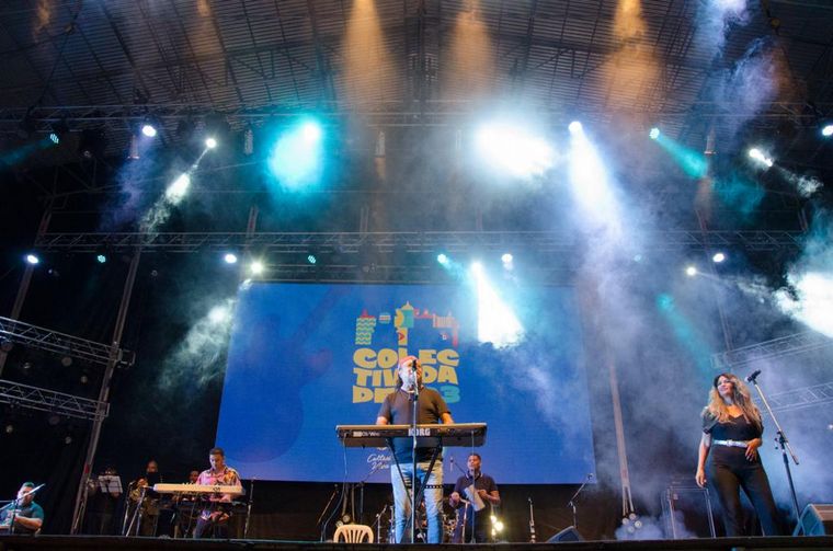 Alta Gracia vivió la tercera noche del Festival de las Colectividades.